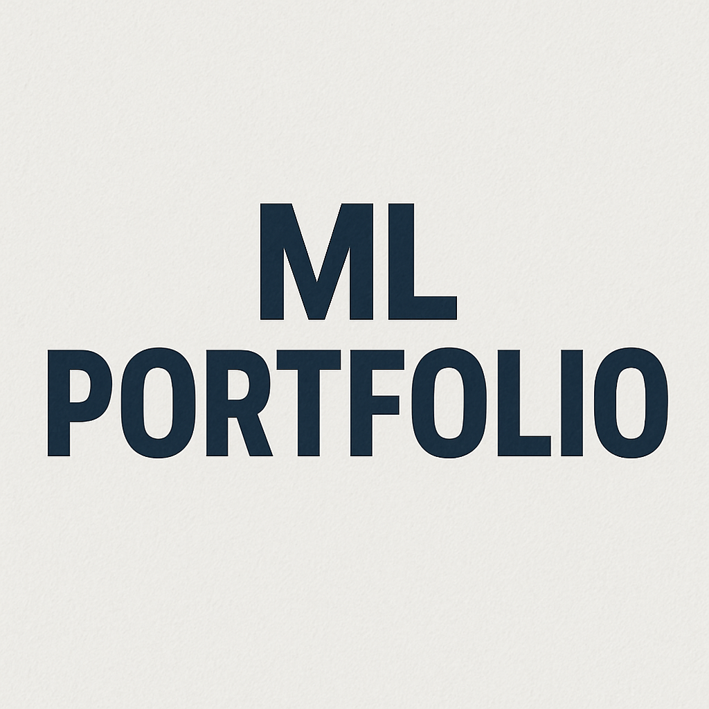 ML Portfolio